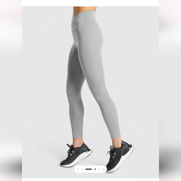 GYMSHARK Training Leggings Grey High Rise - Picture 3 of 7